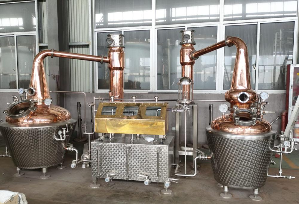1000L Single Malt Whisky Distillation System
